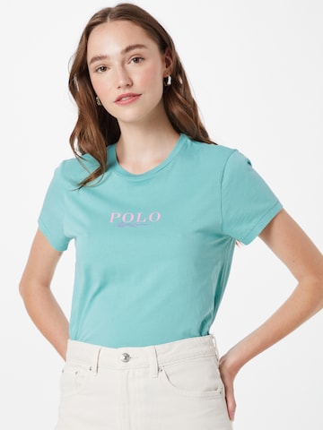 Maglietta di Polo Ralph Lauren in blu: frontale