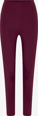 Girlfriend Collective Workout Pants in Red: front