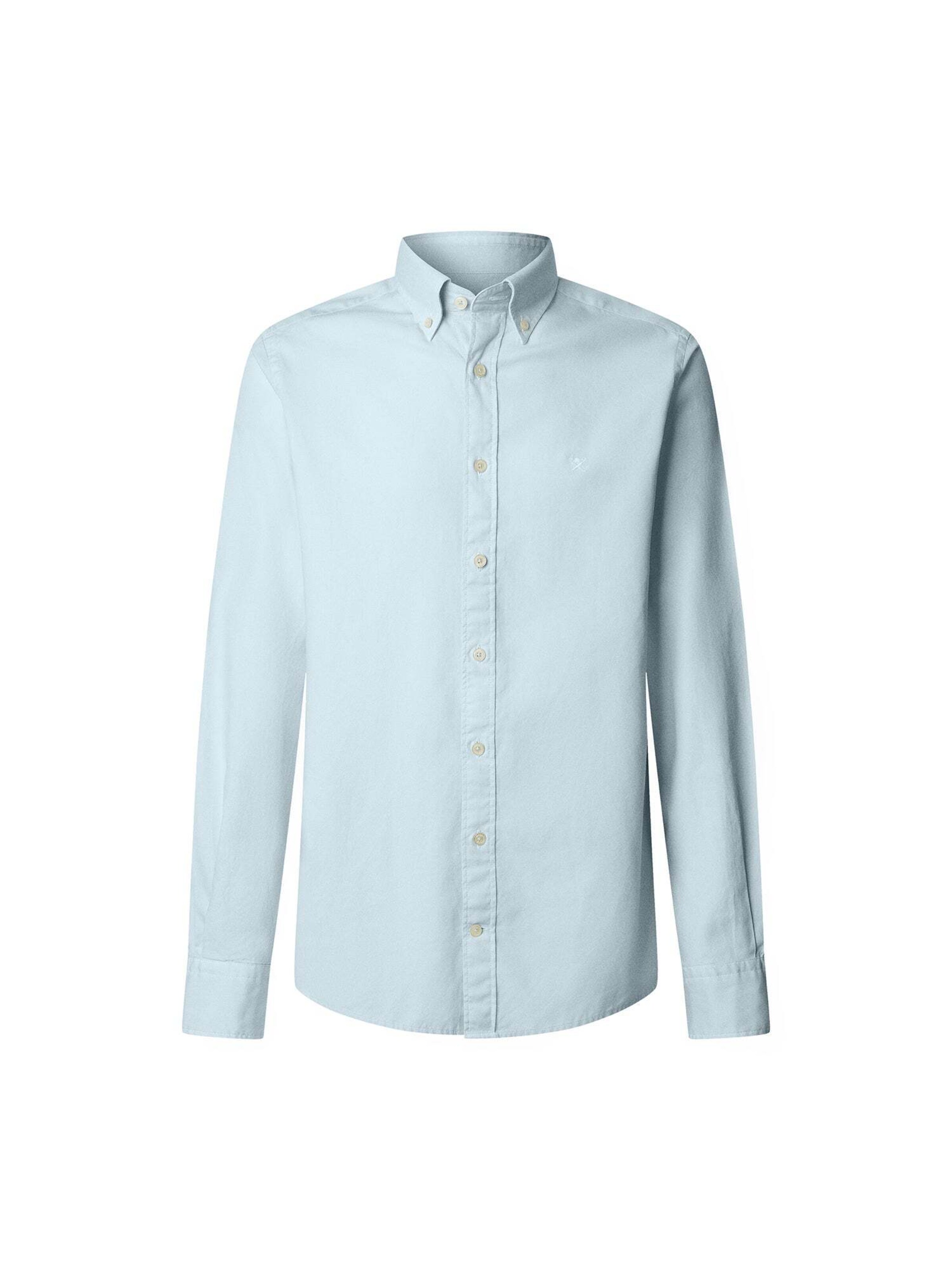 Chemise 'Ess' Hackett London en bleu : devant