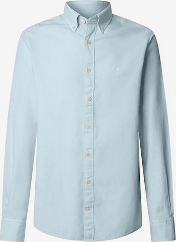 Chemise 'Ess' Hackett London en bleu : devant