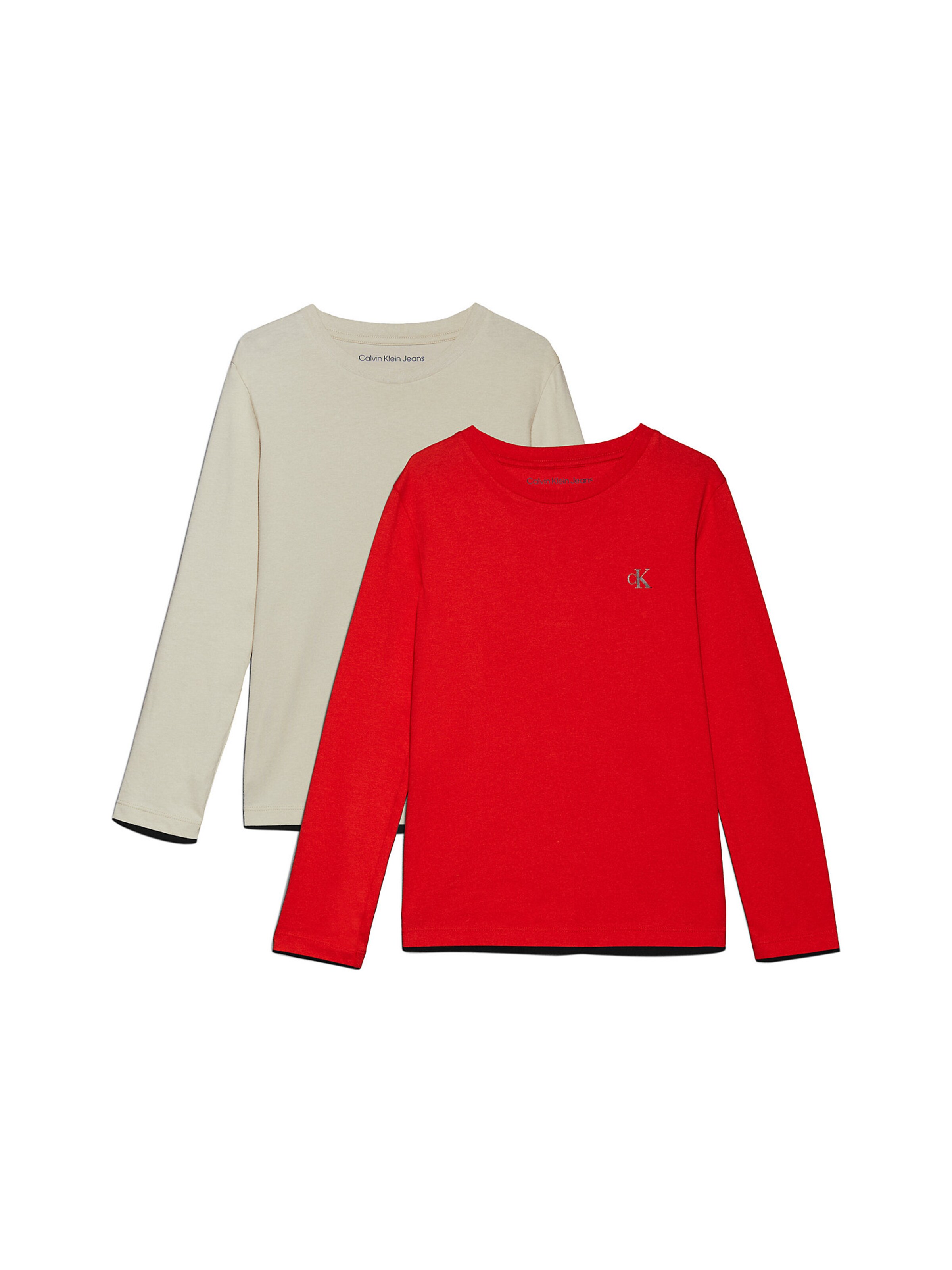 Calvin Klein Jeans Shirt in Beige: Vorderseite
