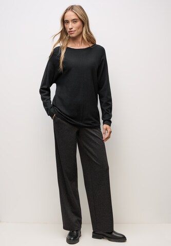 STREET ONE Sweater 'Dolman' in Black