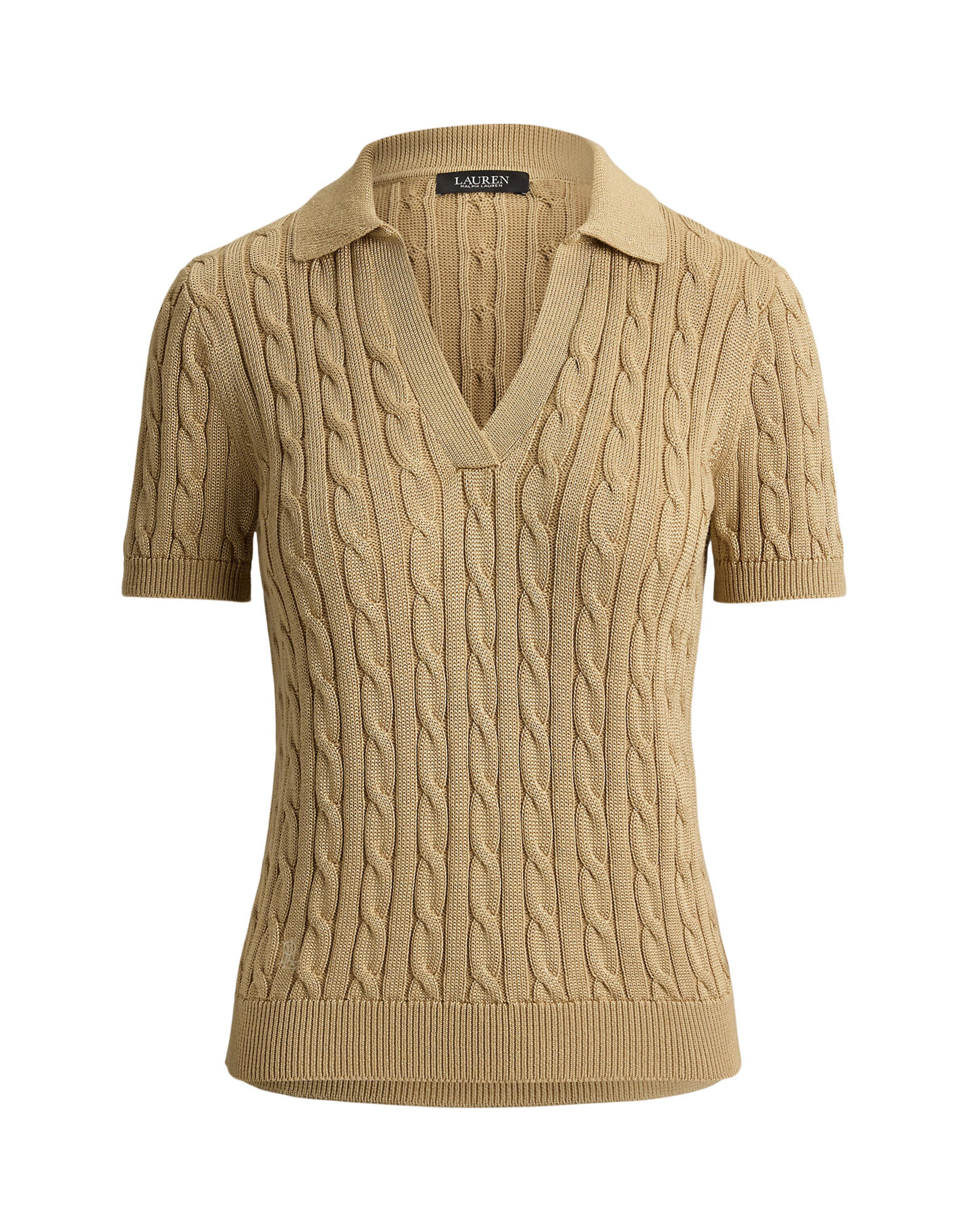 Lauren Ralph Lauren Pulover v velikosti XS  | temno bež barva, Prikaz izdelka
