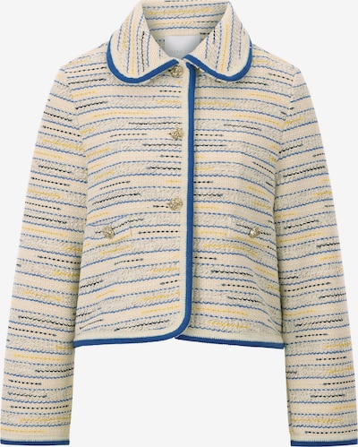 Rich & Royal Kardigan u boja pijeska / plava / žuta, Pregled proizvoda