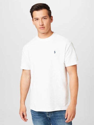 T-Shirt Polo Ralph Lauren en blanc : devant