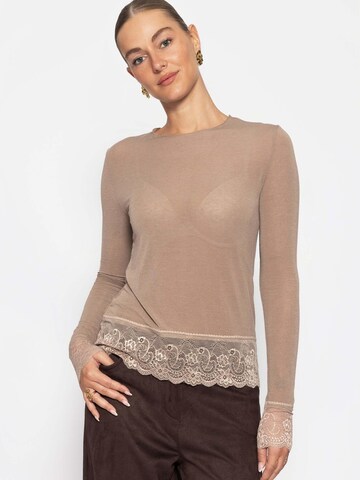 SASSYCLASSY Shirt in Beige