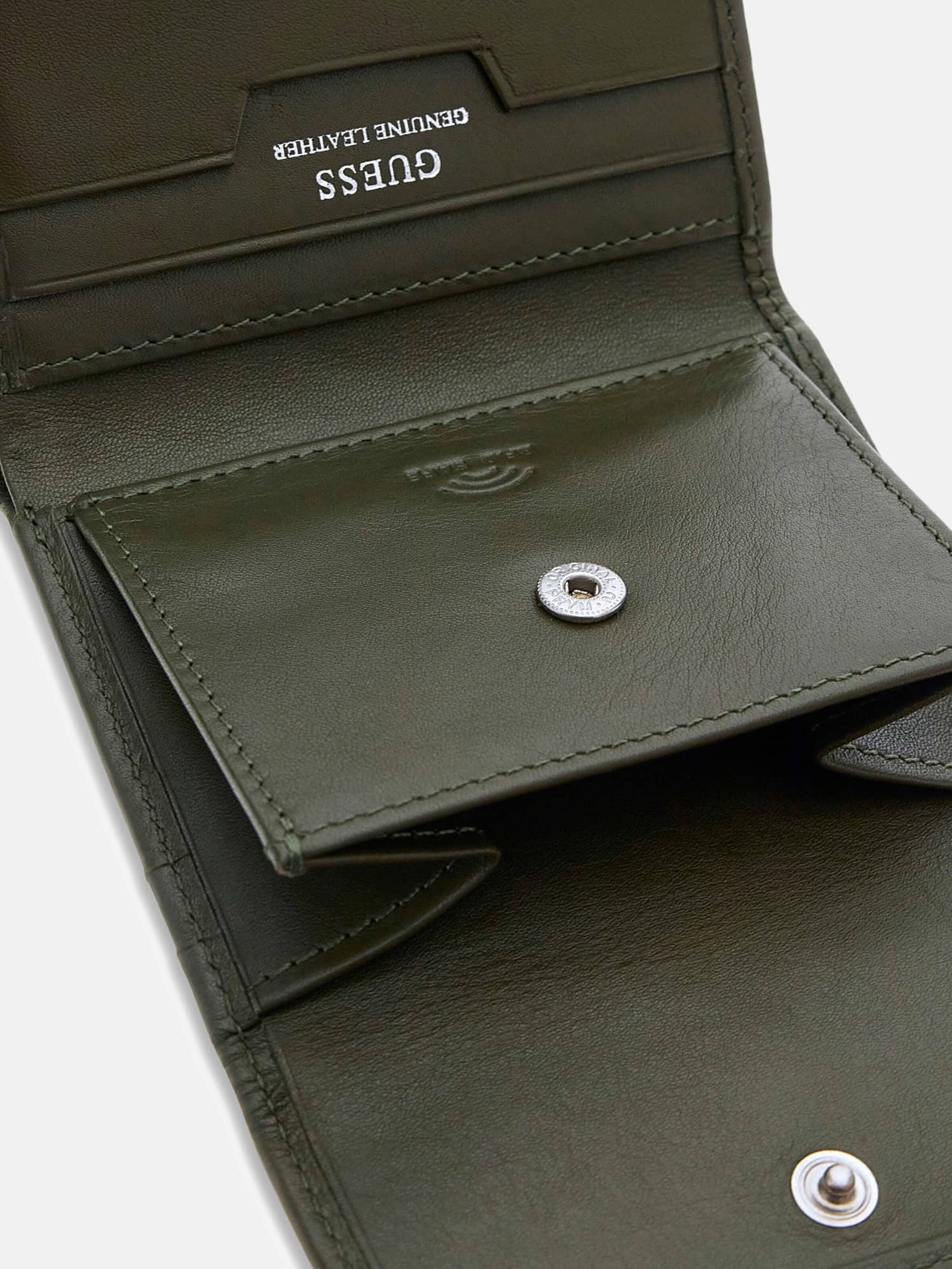 GUESS Wallet 'Berna' in Green