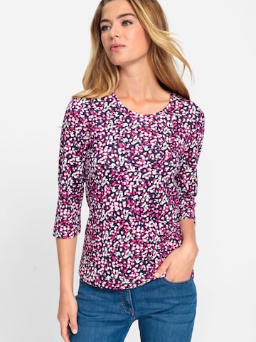 T-shirt Olsen en violet : devant