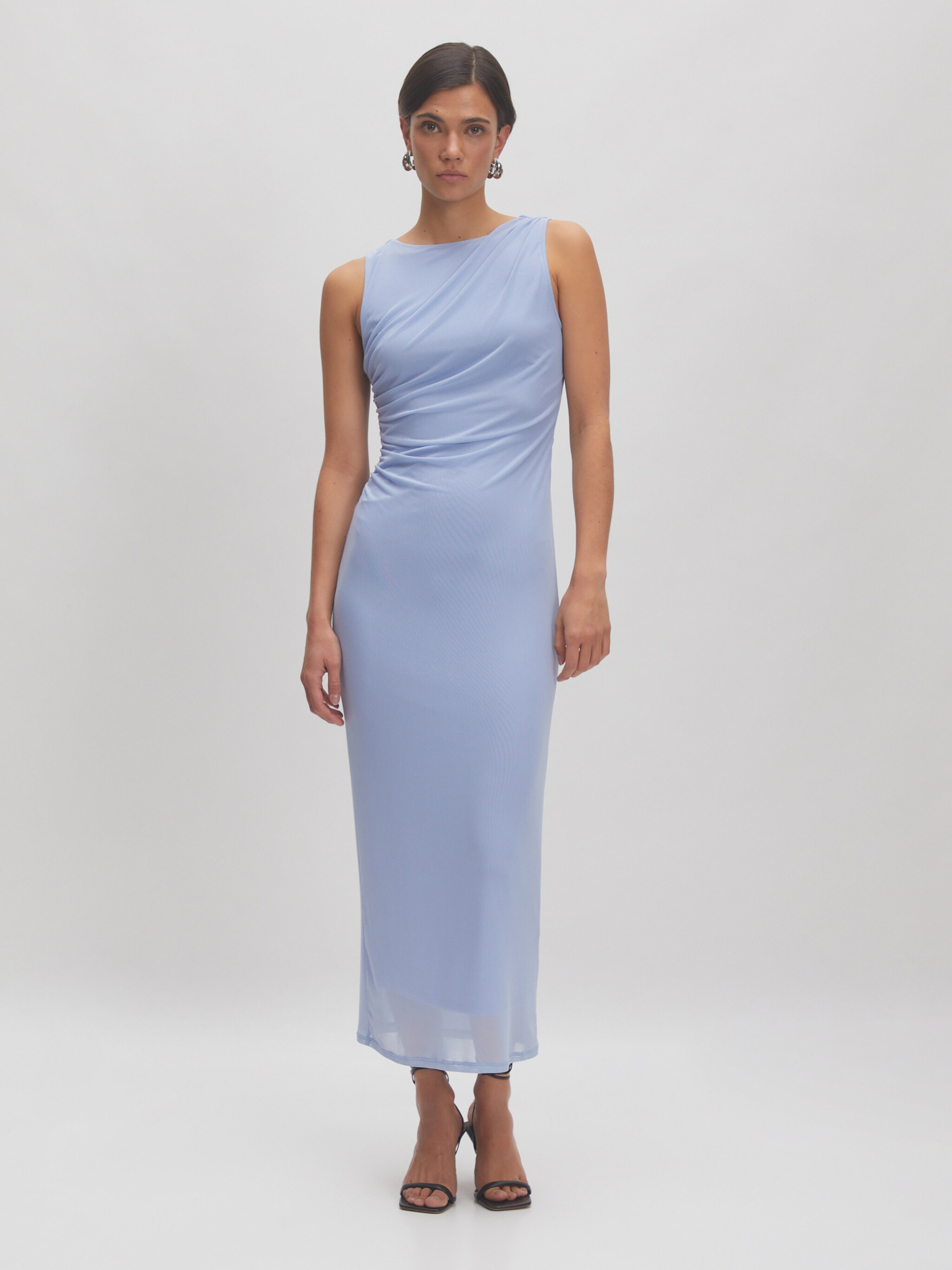 EDITED Producten Jurk 'Noura' Blauw