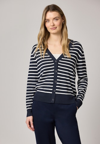 STREET ONE Strickjacke in Blau: Vorderseite