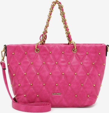 Suri Frey Shopper ' Corey ' in Roze: voorkant