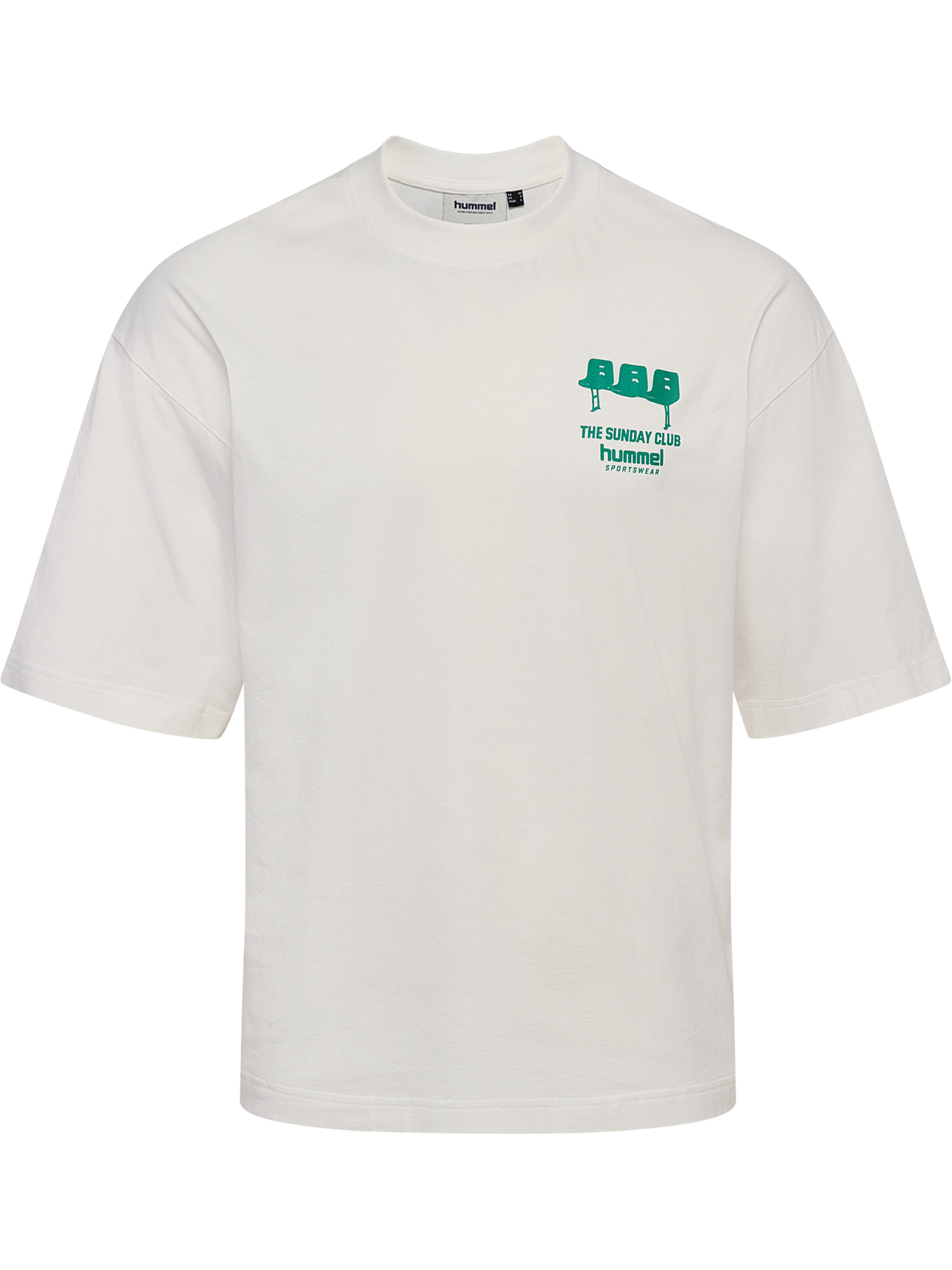 Hummel Shirt 'Sunday' in White: front