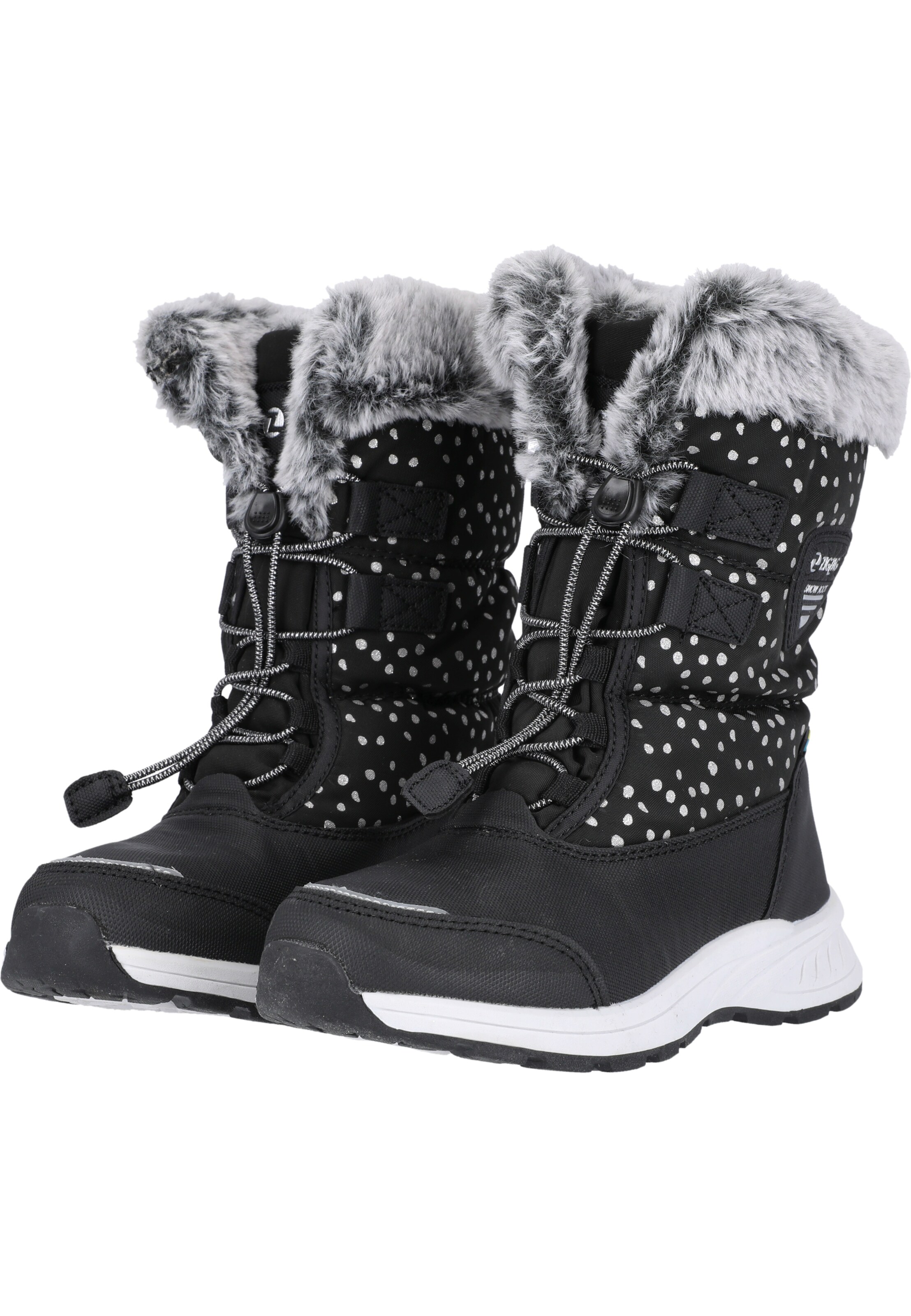 ZigZag Snow Boots 'Wesend' in Black