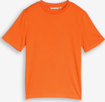 TOM TAILOR DENIM T-Shirt in Orange: Vorderseite