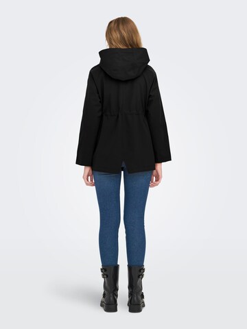 ONLY Between-seasons parka 'BLUE' in Black