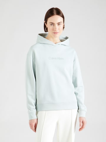 Calvin KleinSweater majica 'HERO' - plava boja: prednji dio
