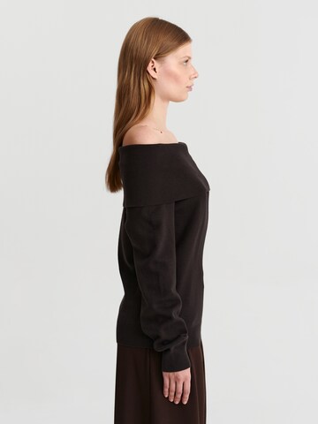 TATUUM - Pullover 'Selena' em castanho