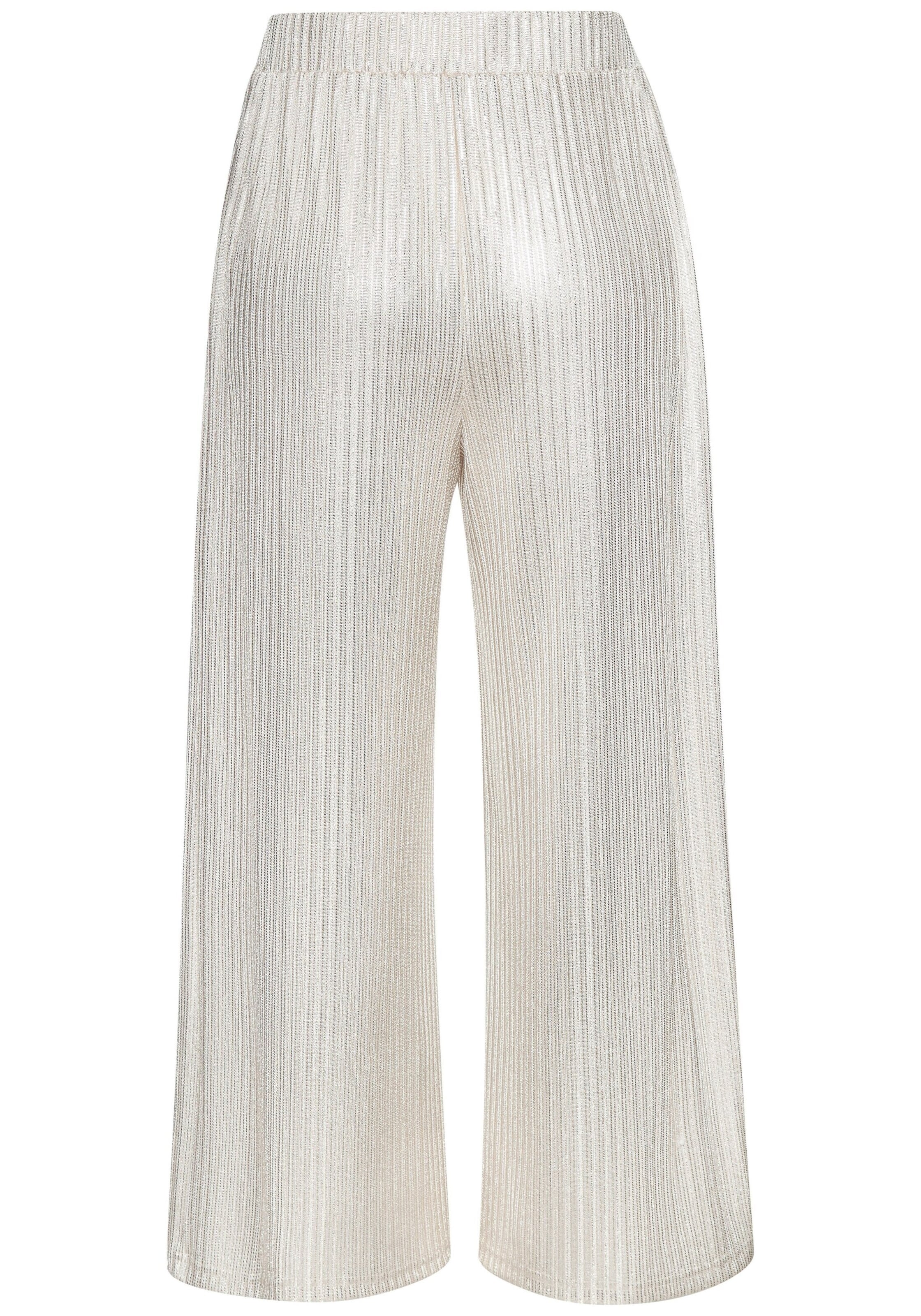 Wide Leg Pantalon LASCANA en beige