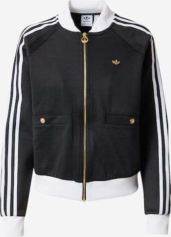 ADIDAS ORIGINALS Sweatjacke 'Sst' in Schwarz: predná strana