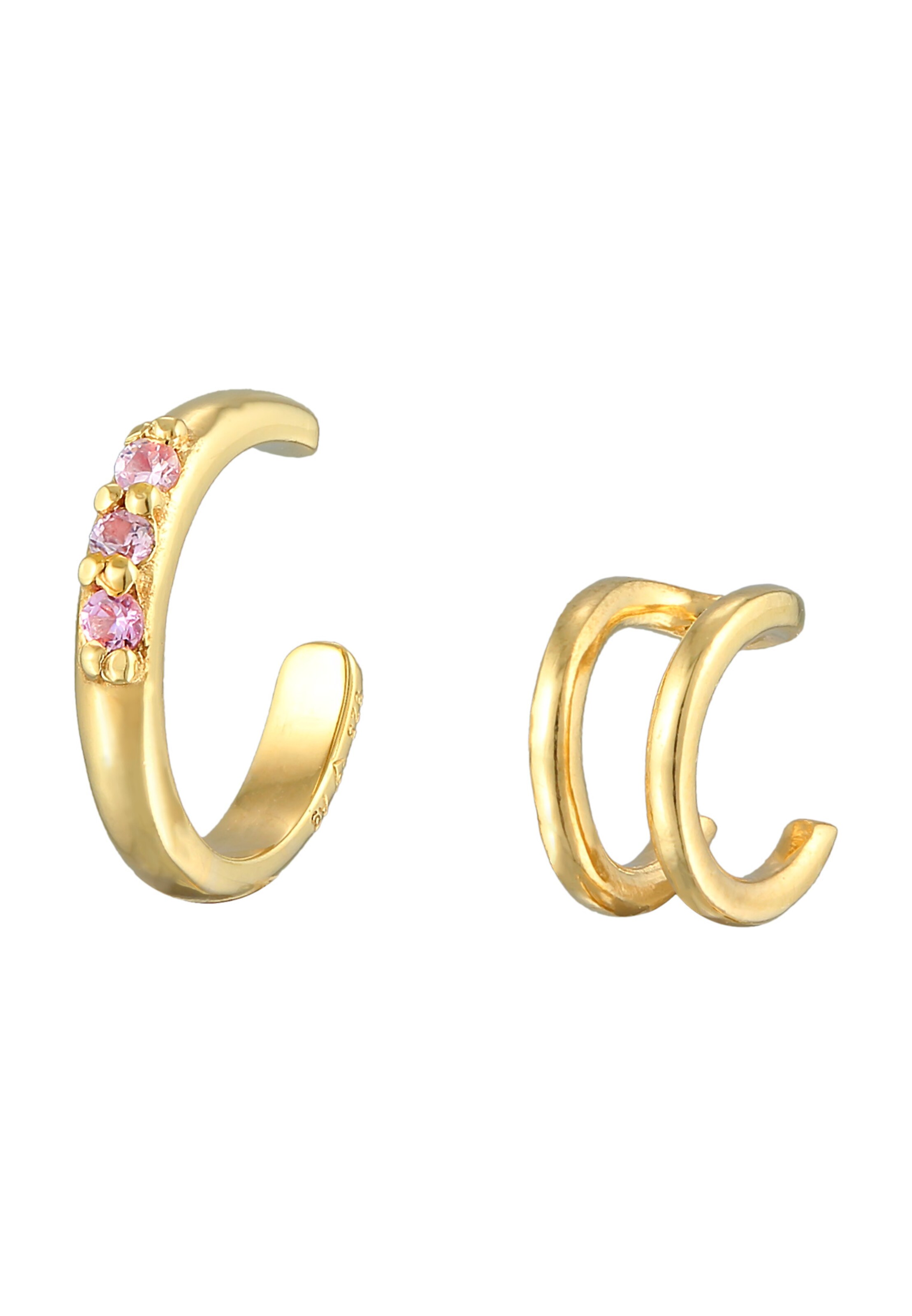 Boucles d'oreilles Haze&Glory en or : devant