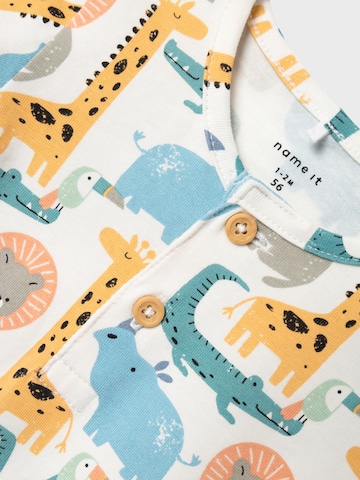 Barboteuse / body 'SAFARI' NAME IT en beige