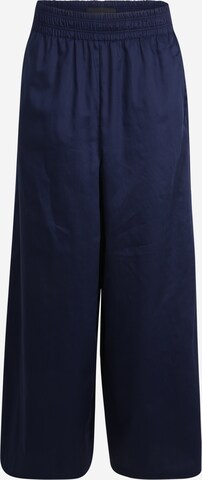 DRYKORN Wide leg Pants 'WINDY' in Blue: front