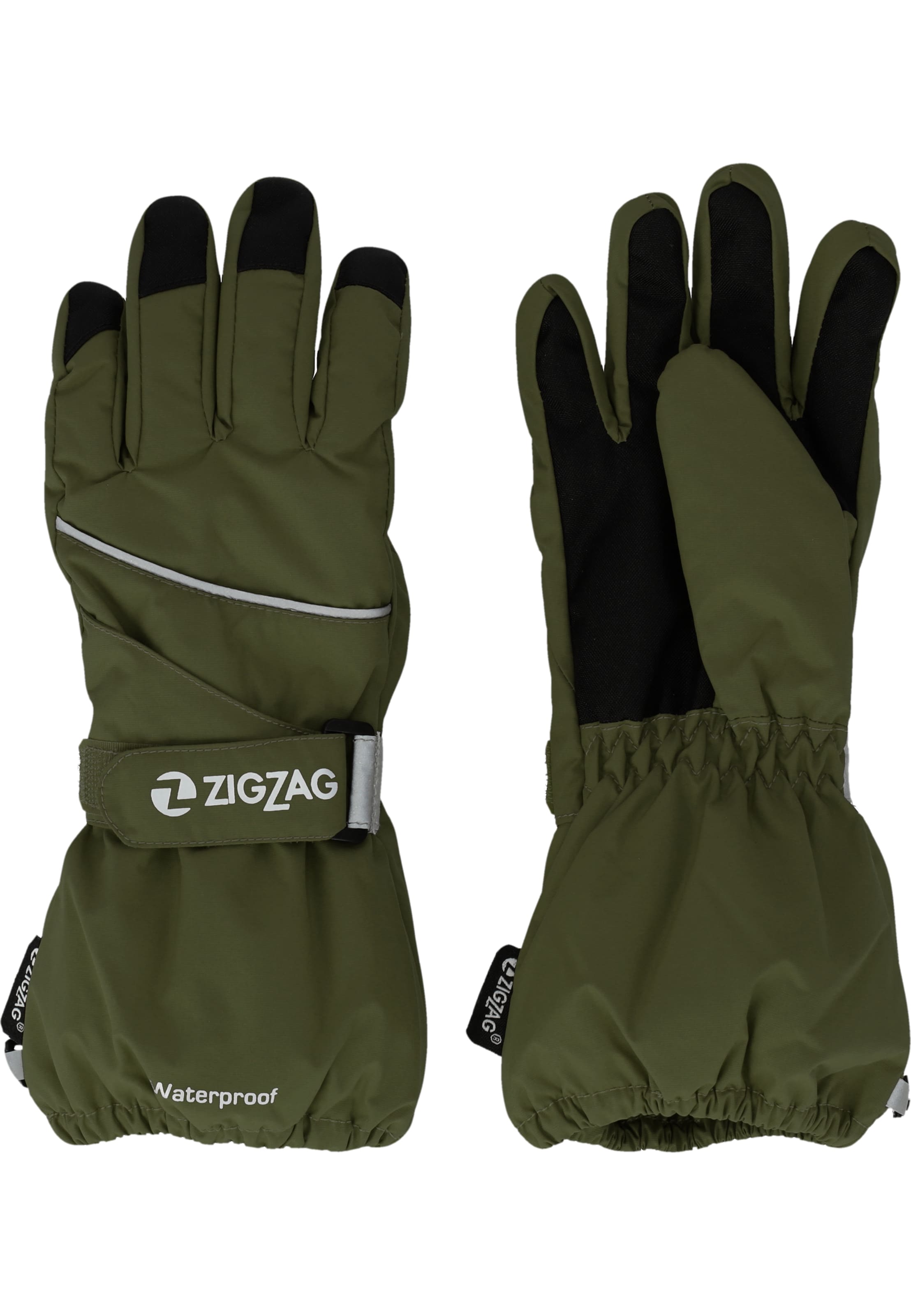 ZigZag Handschuh Kempston in Grün: Vorderseite