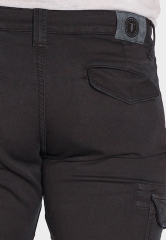 Le Temps Des Cerises Tapered Chinohose 'KOGE' in Schwarz