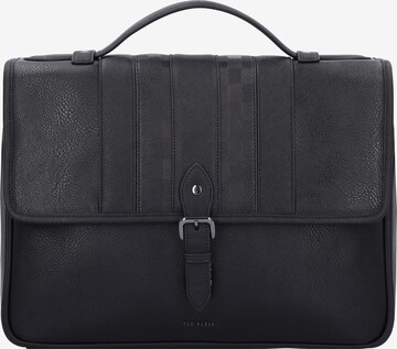 Ted Baker Document Bag in Black: front