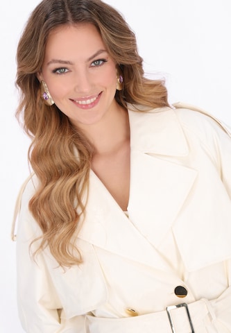 faina - Abrigo de entretiempo en blanco