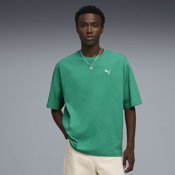 PUMA Shirt 'Wardrobe Ess' in Groen: voorkant