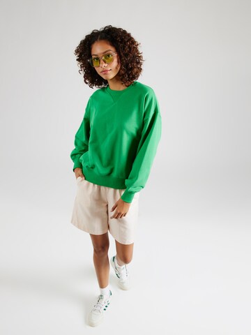 ONLY Sweatshirt 'BELLA' in Groen