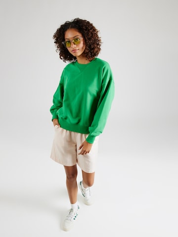 ONLY Sweatshirt 'BELLA' in Green