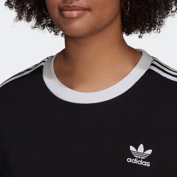 ADIDAS ORIGINALS Shirt 'Adicolor Classics 3-Stripes ' in Zwart