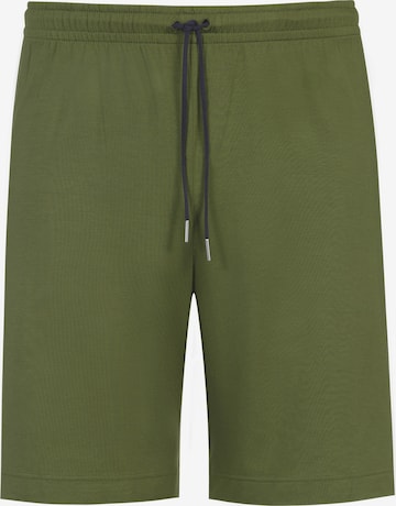 Mey Pajama pants 'Jefferson' in Green: front