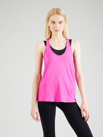 rožinė Champion Authentic Athletic Apparel Sportiniai marškinėliai be rankovių: priekis