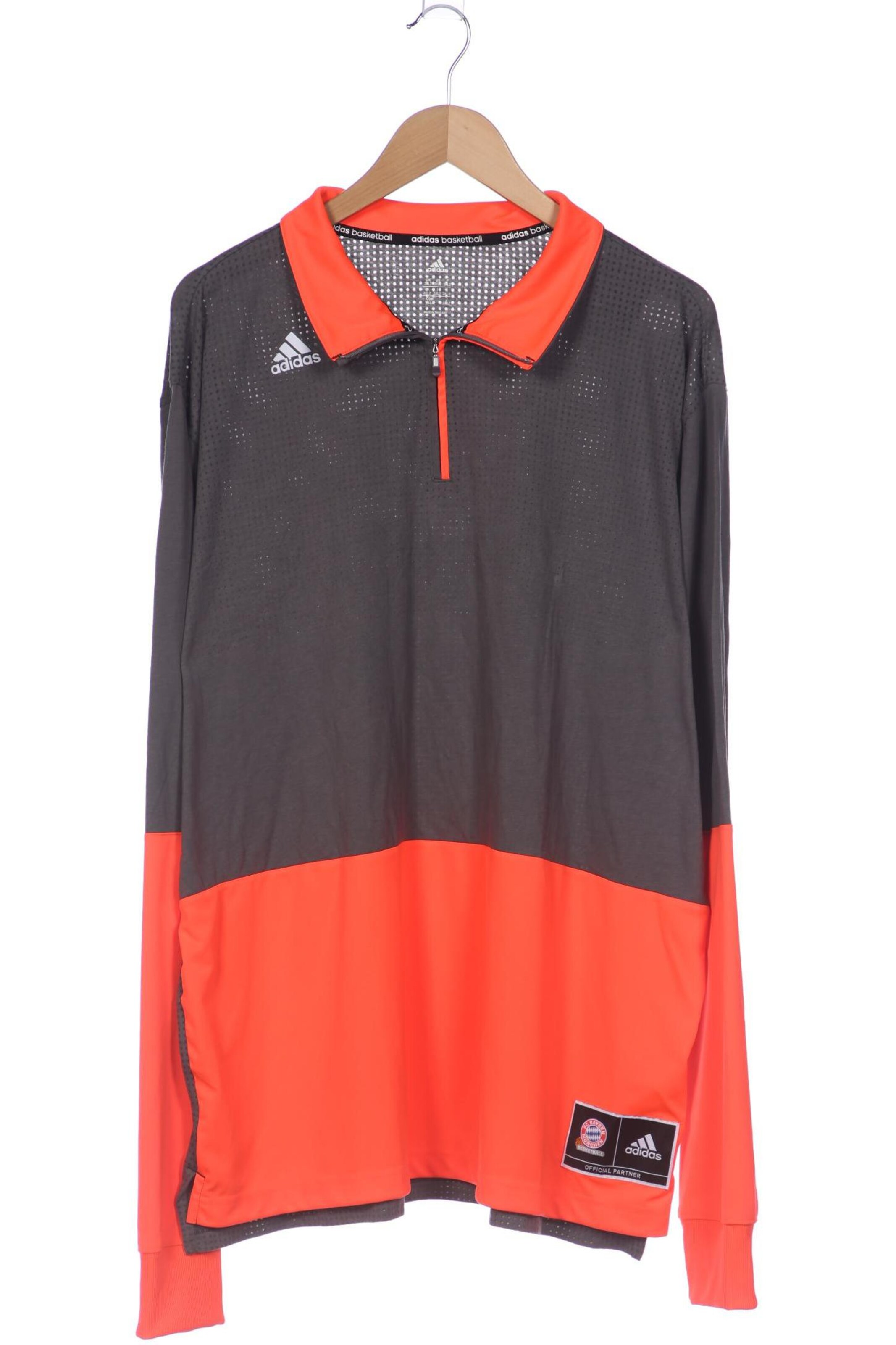 ADIDAS PERFORMANCE Sweater XXXL in Grau: Vorderseite