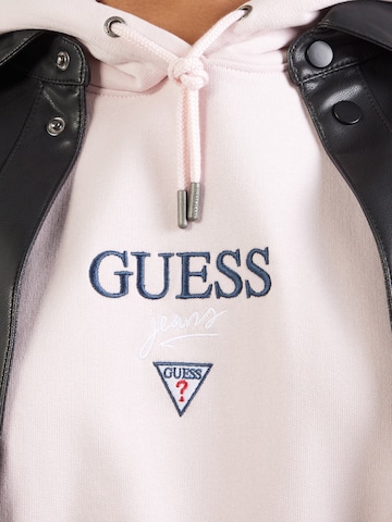 GUESS JEANS Majica | roza barva