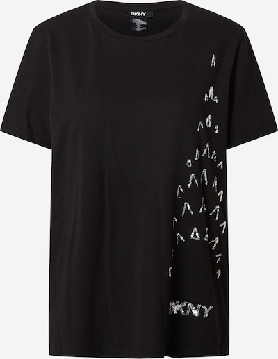DKNY Tričko - černá / stříbrná, Produkt