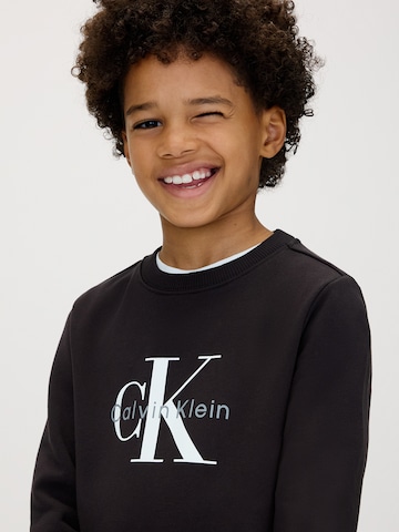 Calvin Klein Jeans Μπλούζα φούτερ σε μαύρο