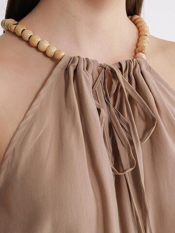 Camicia da donna di MixRay in beige