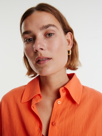 EDITED Shirt 'Nika' in Orange