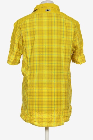ADIDAS PERFORMANCE Button Up Shirt in XS in Yellow