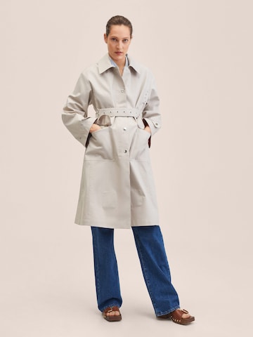 MANGO Trenchcoat 'KANGURO' in Beige: predná strana