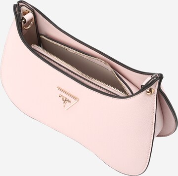 GUESS Schultertasche 'Meridian' in Pink