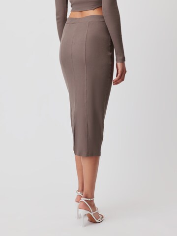 LeGer by Lena Gercke Skirt 'Rosalia' in Grey: back