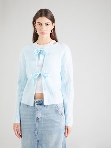 PIECES Cardigan 'PCRILLY' i blå: forside