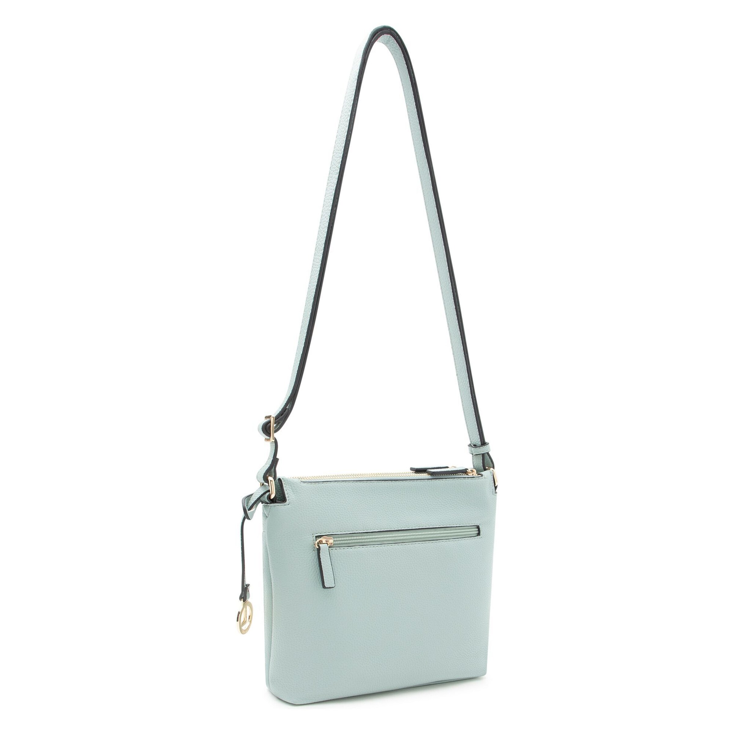 L.CREDI Schoudertas 'Ella' in Blauw