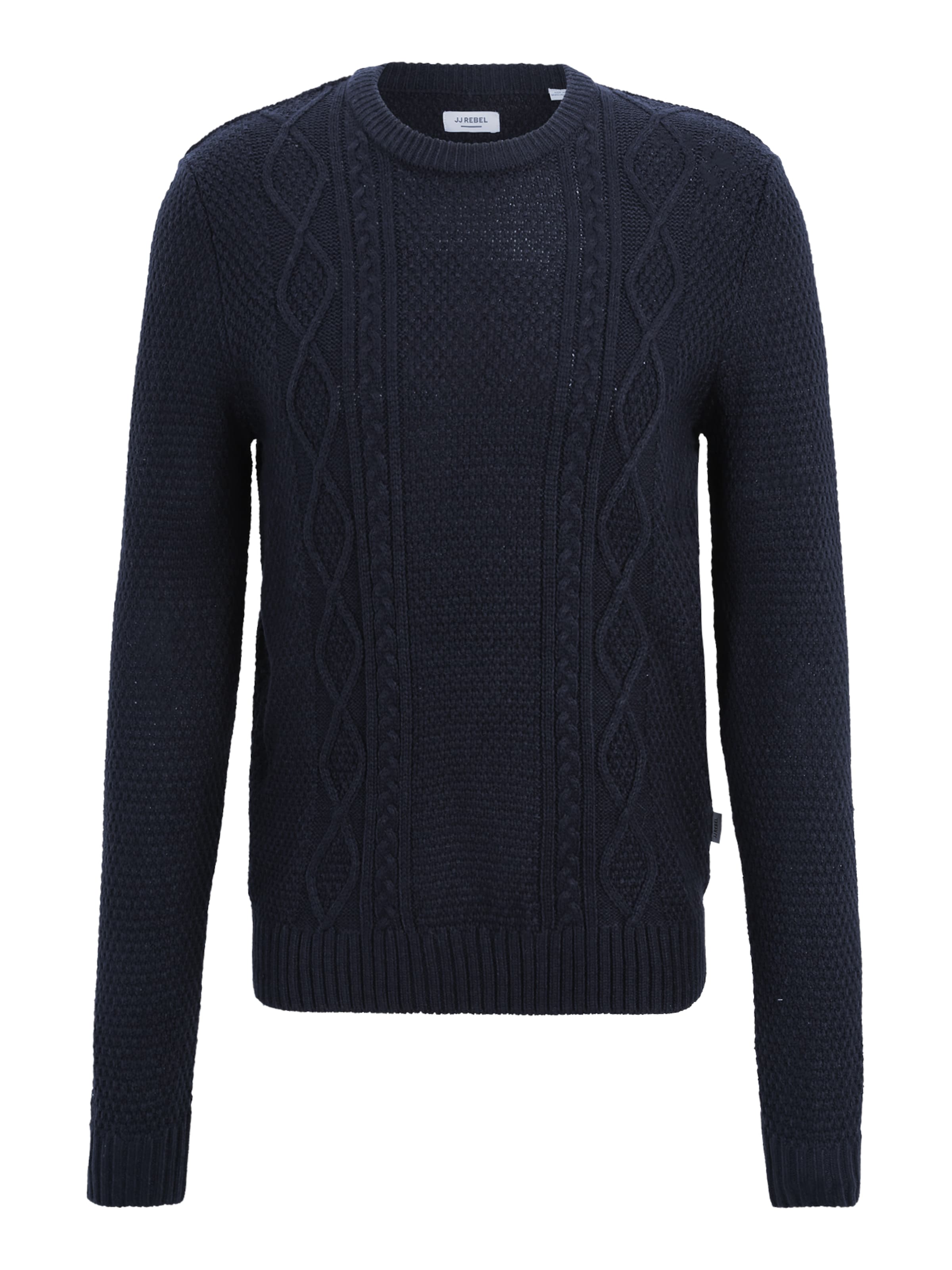 JJ Rebel Trui 'JREBJOSH' in Blauw: voorkant