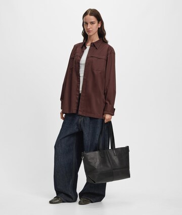 Liebeskind Berlin Shopper in Schwarz: Vorderseite